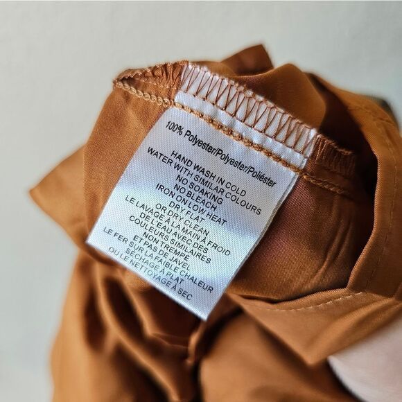 NWT BTFL - Life Metallic Thread Plaid Long Sleeve Dress XS - Picture 7 of 10